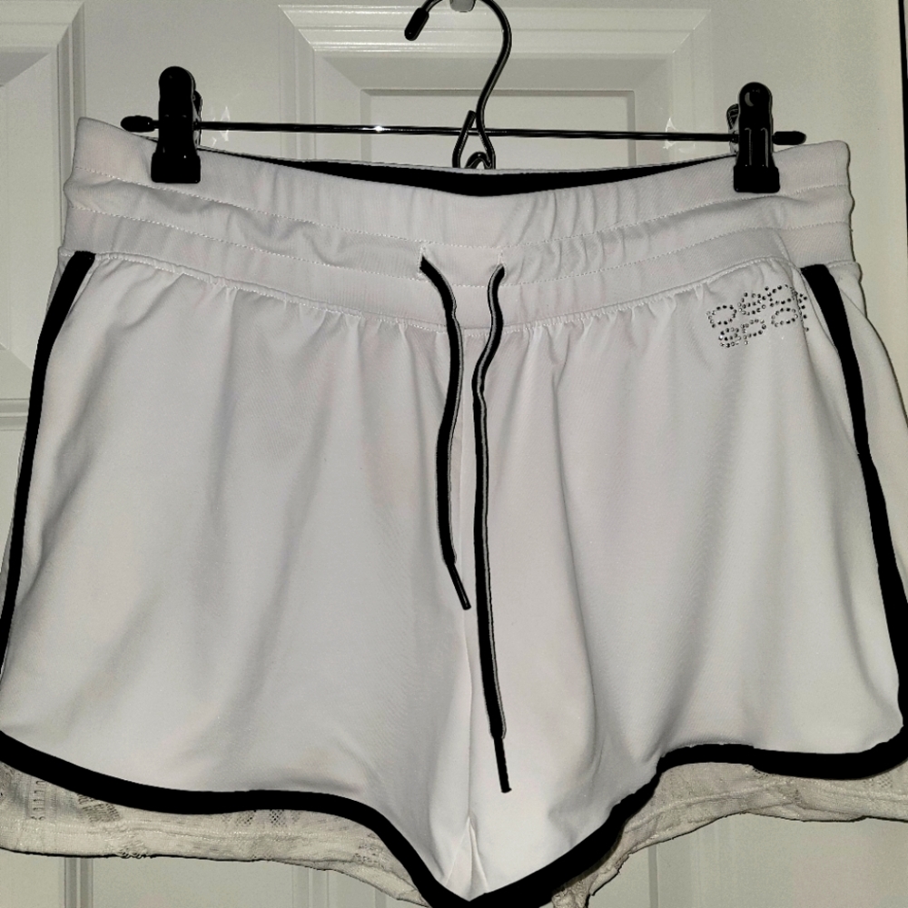 Bebe Sport White Shorts